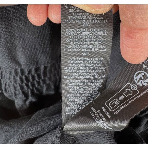 Sweaty Betty Henley Romper Playsuit Shorts black athleisure XL - Picture 8 of 8